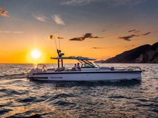 Motorboat Axopar 37 Sun Top new - BLONDEAU MARINE