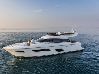 Motorboot Ferretti 550 gebraucht - TIBER YACHT XP
