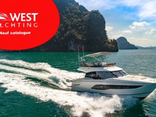 Motorboat Jeanneau Prestige 420 Fly new - WEST YACHTING LE CROUESTY (AMC)