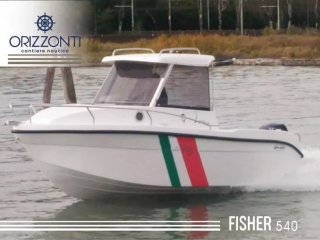 Barco a Motor Orizzonti Fisher 540 nuevo - HORS BORD ASSISTANCE / ACCASTILLAGE DIFFUSION CORNER PALADRU