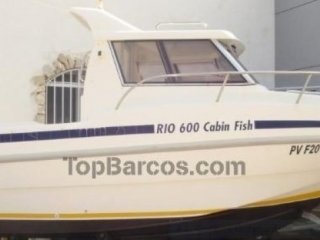 Barco a Motor Rio 600 Cabin Fish ocasión - BOATS DIFFUSION