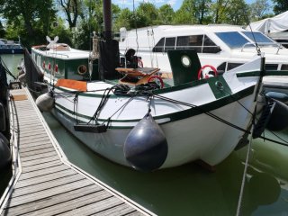 Motorboat Tjalk 15m used - BOATSHED FRANCE