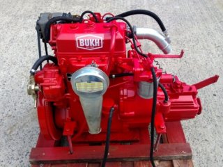Bukh DV24 24hp Marine Diesel Engine Package Under 250Hrs From New used