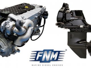FNM Marine NEW 42HPEP-150 150hp Diesel Engine & Mercruiser Bravo 2 Sterndrive Package new