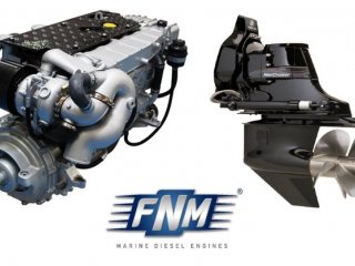 FNM Marine NEW 42HPEP-150 150hp Diesel Engine & Mercruiser Bravo 3 Sterndrive Package new