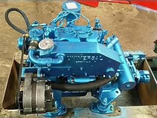 Mariner Universal M25 25hp Marine Diesel Engine Package used