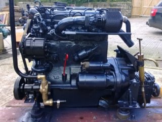 Mercedes OM636 42hp Marine Diesel Engine used