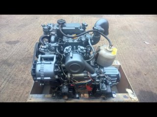 Yanmar 2GM20F 16hp Marine Diesel Engine Package used